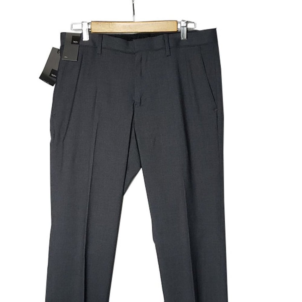 Mossimo Men's Slim Fit Dress Pants Gray